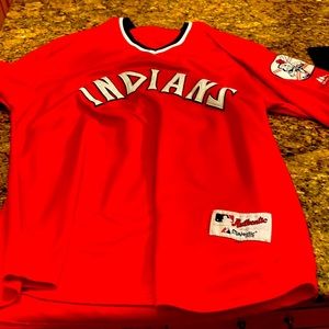Cleveland Indians/Guardians Fransisco Lindor Jersey XL